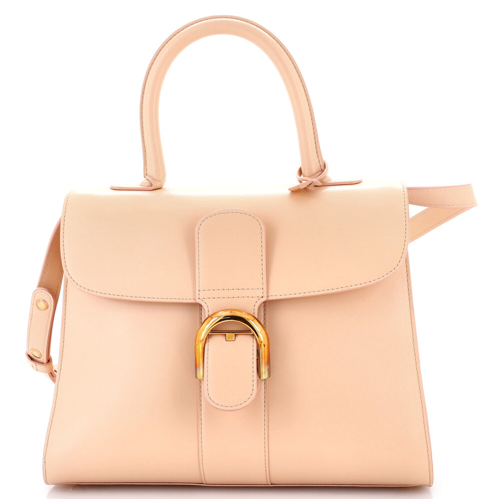Delvaux MM Brillant Top Handle Bag Leather